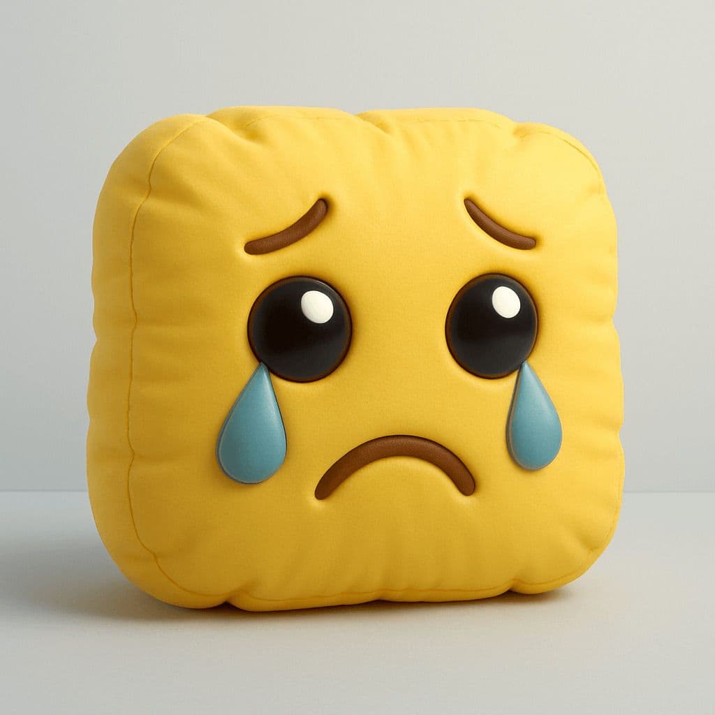 Bantal Inflatable Emoji — Generated result