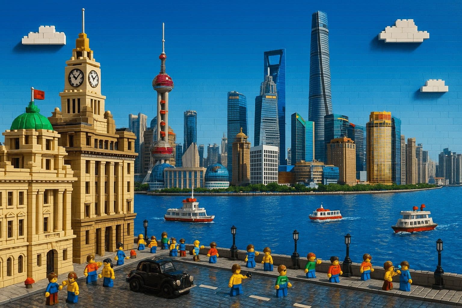 LEGO ซิตี้สเคป — Generated result