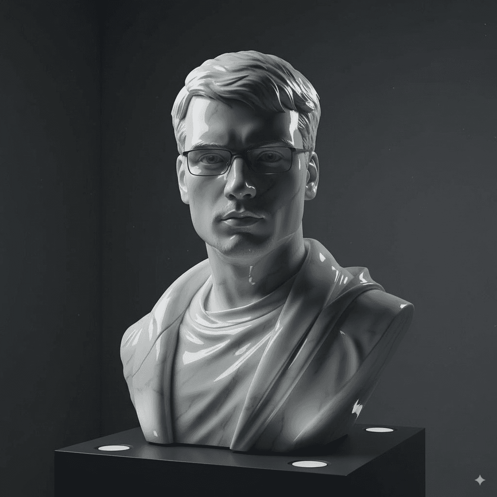 맞춤형 대리석 조각상 — Generated result