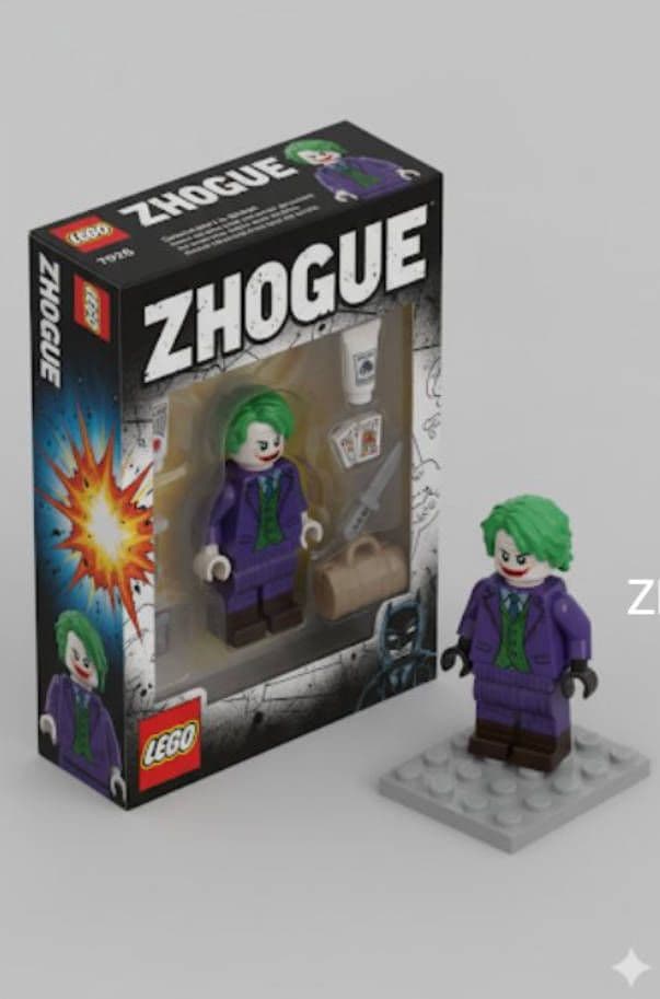 لعبة LEGO Minifigure — Generated result