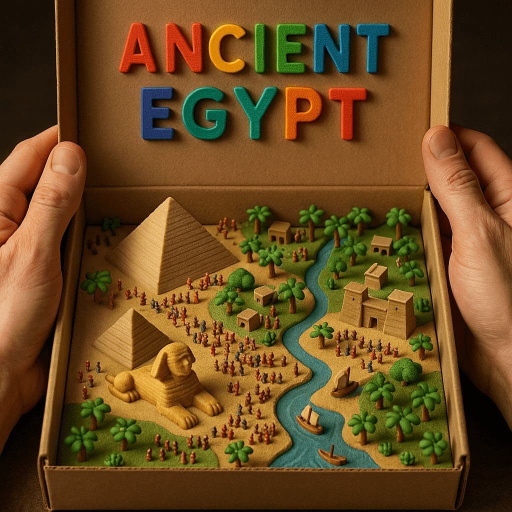 ديوراما البلاد في صندوق الألعاب — Generated result