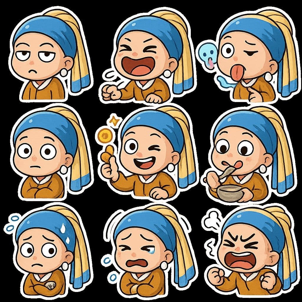 Pacote de Expressões Chibi — Generated result