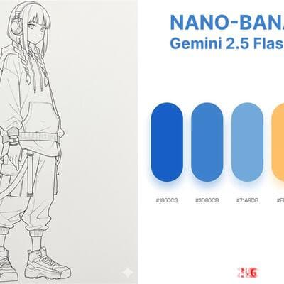 การระบายสีด้วยเส้นและพาเลตสี - Input
