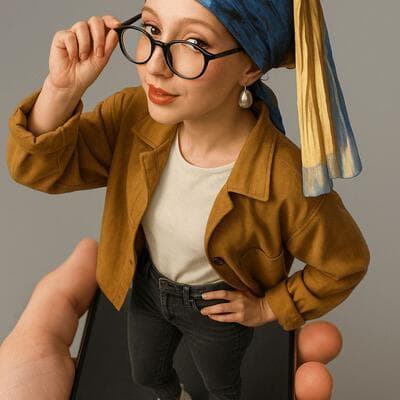 Perspektive 3D Pop-out Effekt - Input