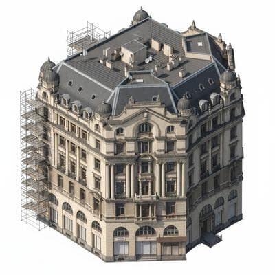 3D-Gebäude extrahieren/isometrische Modelle erstellen - Output