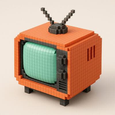 Voxel-Stil 3D Icon-Konvertierung - Output