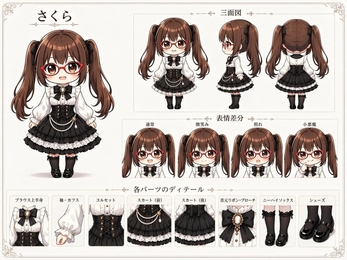 Gothic-Lolita-Referenz — Generated result