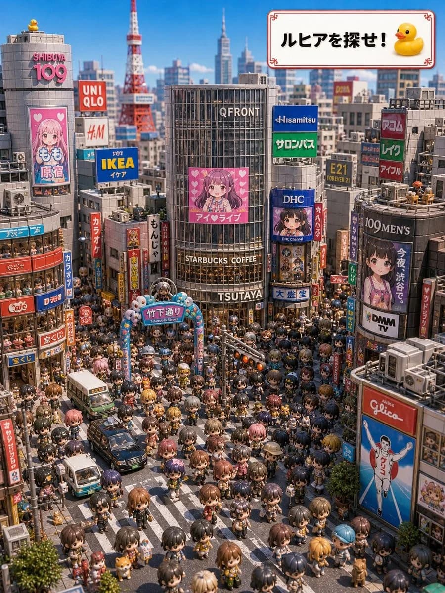 Finde Ruhia in Shibuya