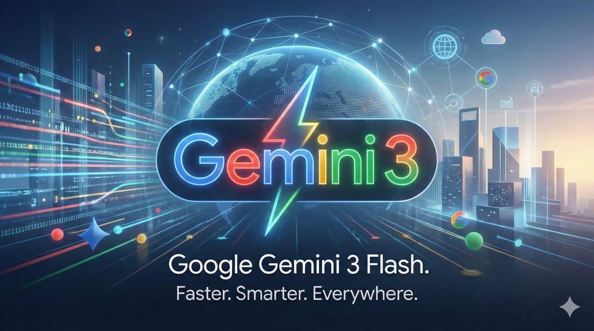 Gemini 3 Flash-Werbung