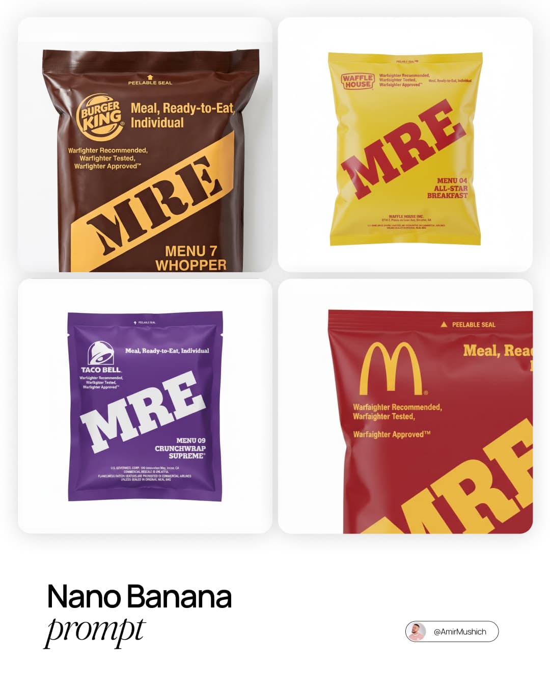 Markenprodukt-Verpackung — Generated result