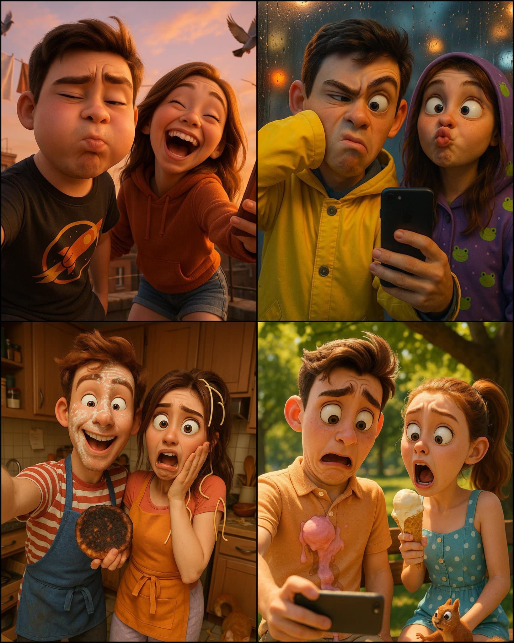 Ultra HD 4K Pixar-Style 3D-Porträt