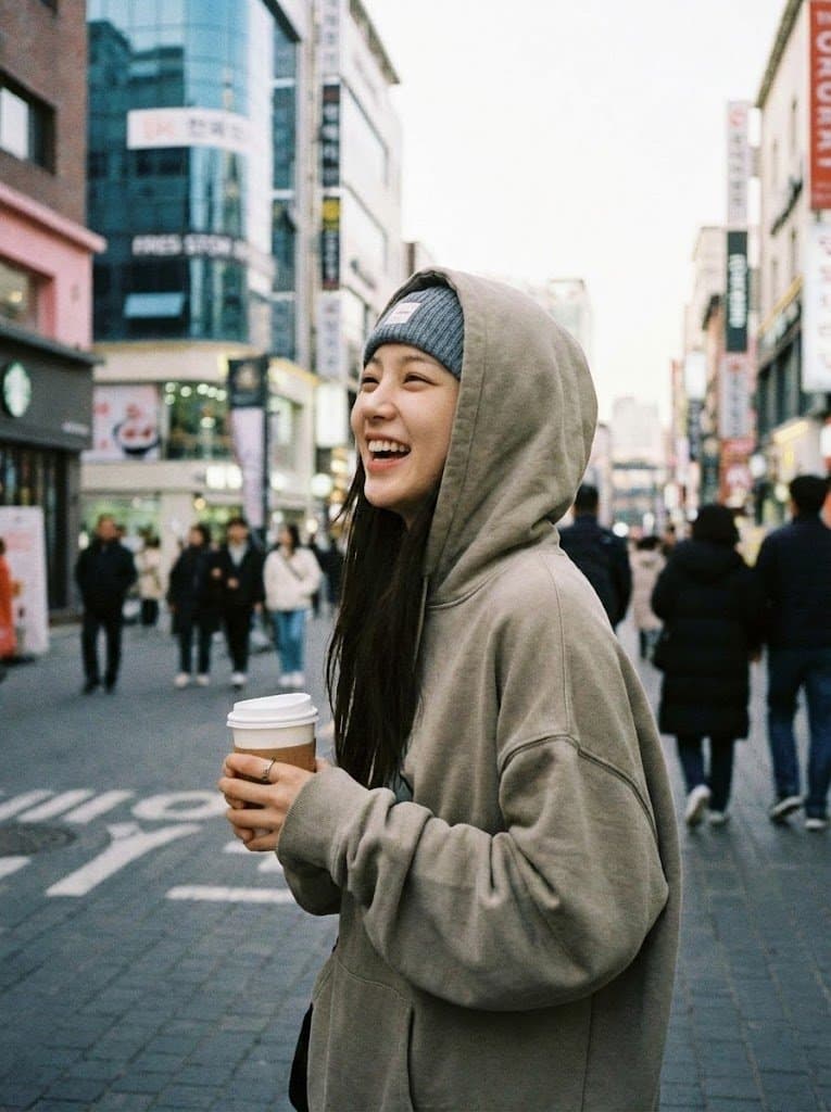 Jepretan Candid Seorang Bintang Pop Korea