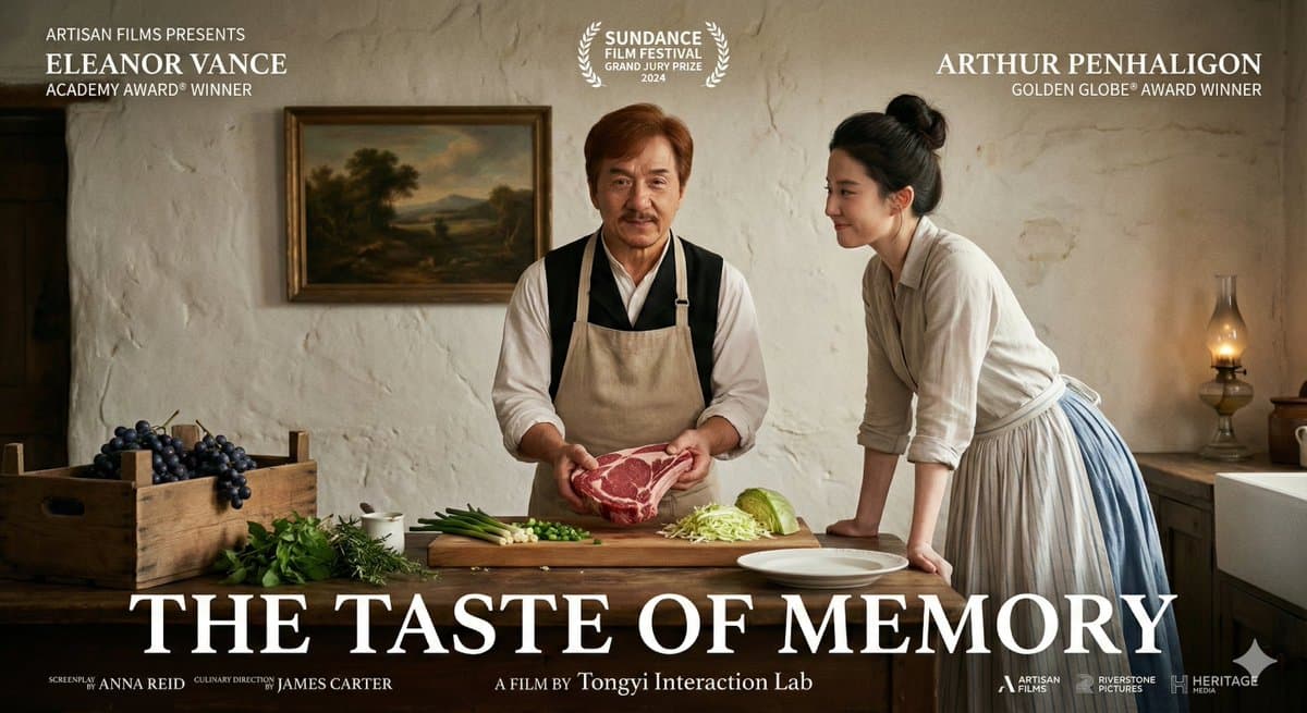 Fiktives englisches Filmplakat - Taste of Memories