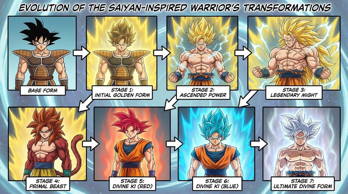 عملية تحول Super Saiyan