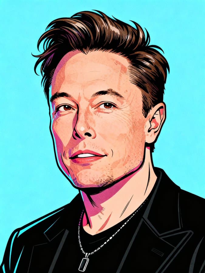 Pop-Art-Porträt