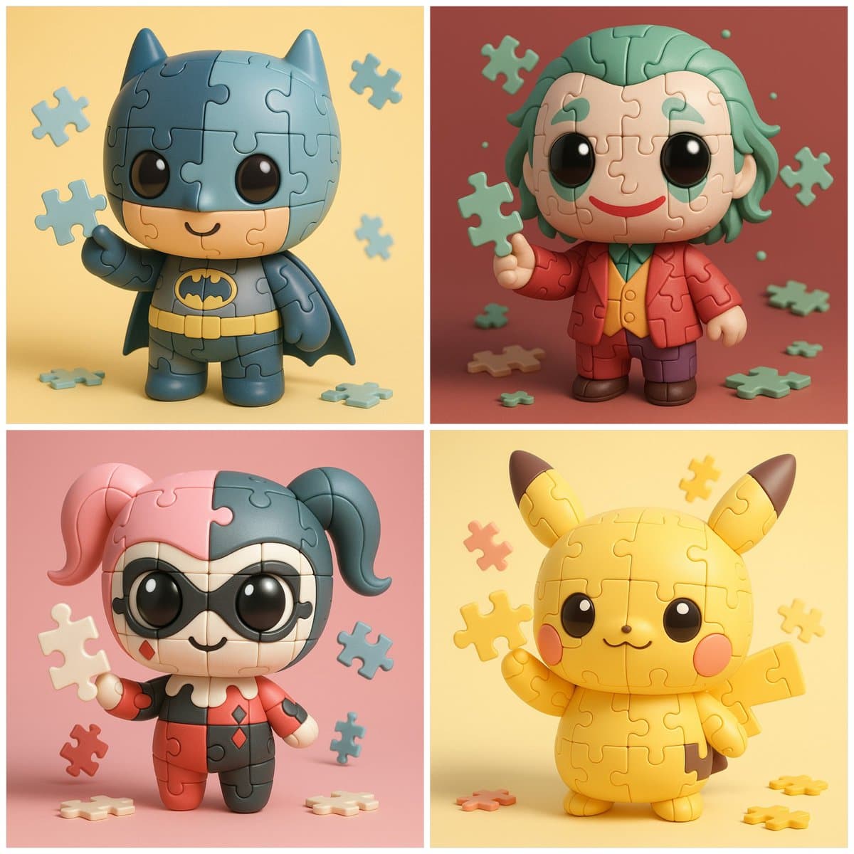 Puzzle Toy Character — Generated result
