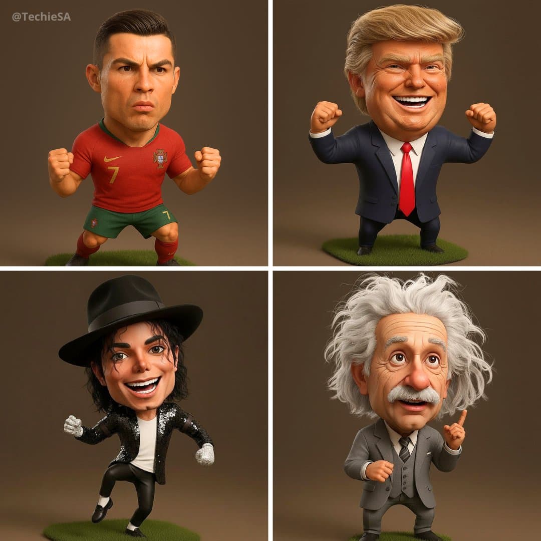 Hyperrealistisches 3D-Cartoon-Porträt