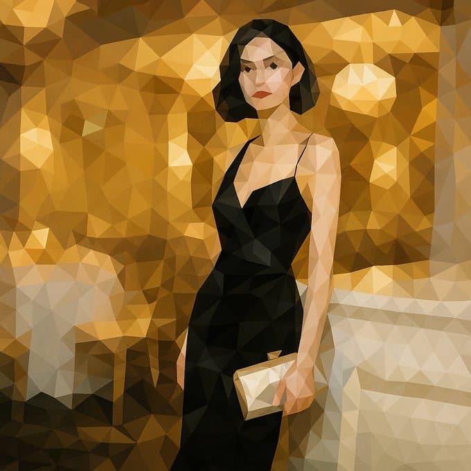 Low-Poly-Mosaikstil — Generated result
