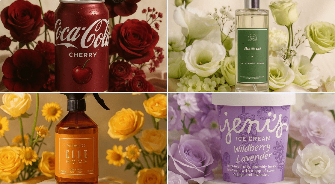 Verschönere dein Produkt mit Blumen