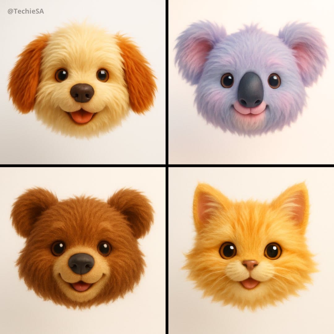3D-Emoji-Kopf — Generated result