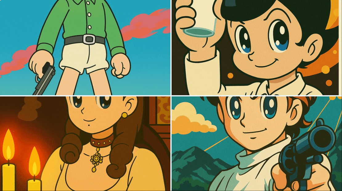 Neuer Anime-Stil — Generated result