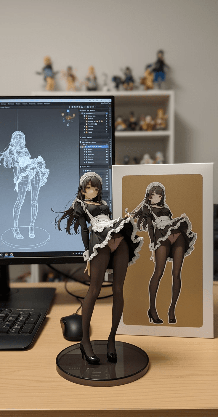 Ilustración a Figura — Generated result
