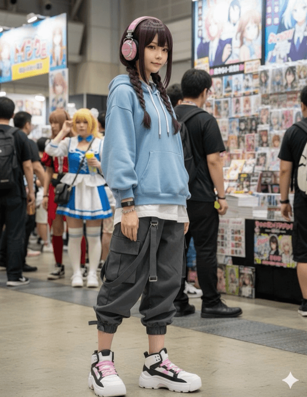 Anime zu Real Cosplayer — Generated result
